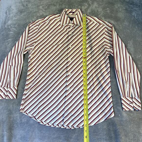 Paul Smith London Vintage Striped Shirt 16/41 Made in Italy Long Sleeve ButtonUp - Picture 8 of 12